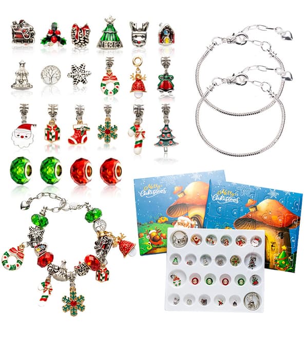 Smykker Julekalender 2025 | Juleoverraskelse Blindboks | RC423 (Variant B) + Gavepose