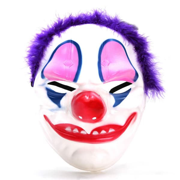 Avengers Performance Mask - Hår Röd Näsa Joker Blå