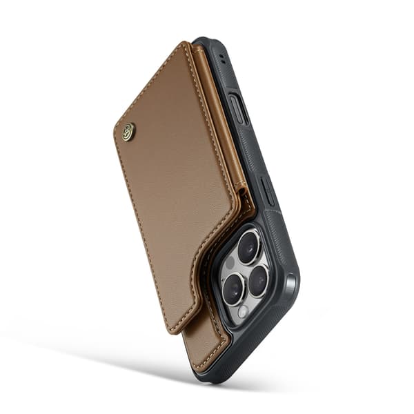 Flip-deksel til iPhone 11, Brun