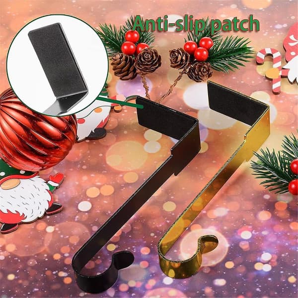 6 stycken, kappa krokar, julstrumpa krokar