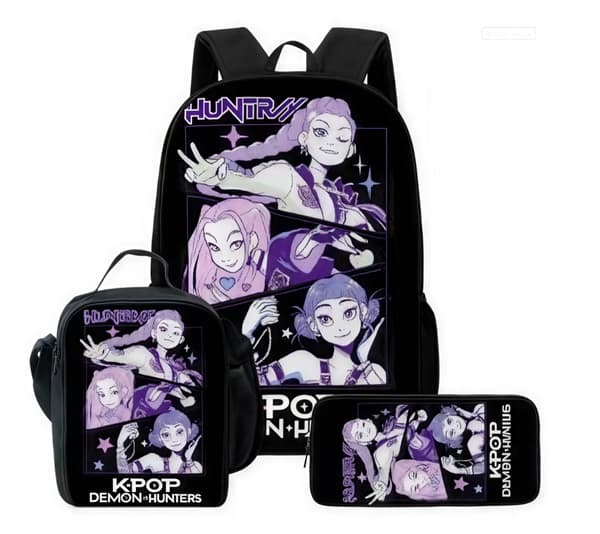 K-pop Demon Hunter Ryggsäck Trio-6