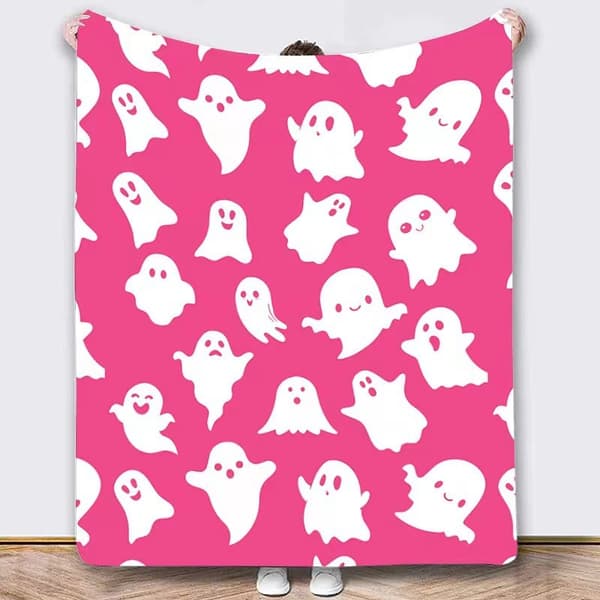 150CM x 200CM Halloween-teppe, perfekt for sofakvelder og senger - 43
