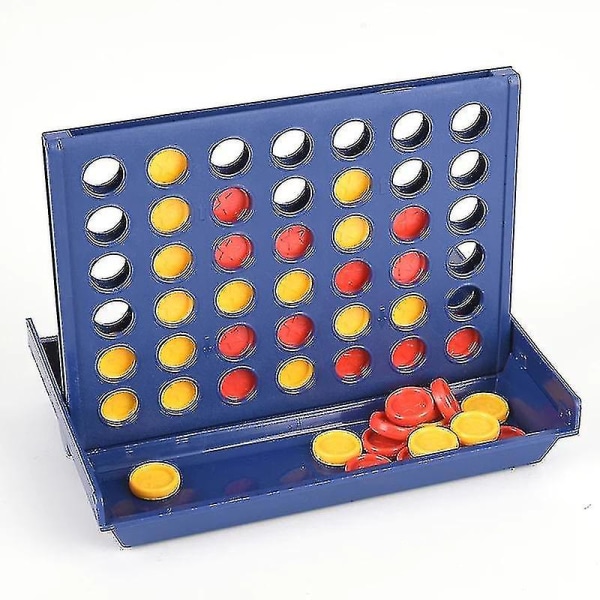 9,5 cm x 1,8 cm x 7 cm Nyaste Connect 4 Klassiskt Spel Master Vikbart Barn Barn Justera Radbräde Pussel Leksaker Gåvor Brädspel