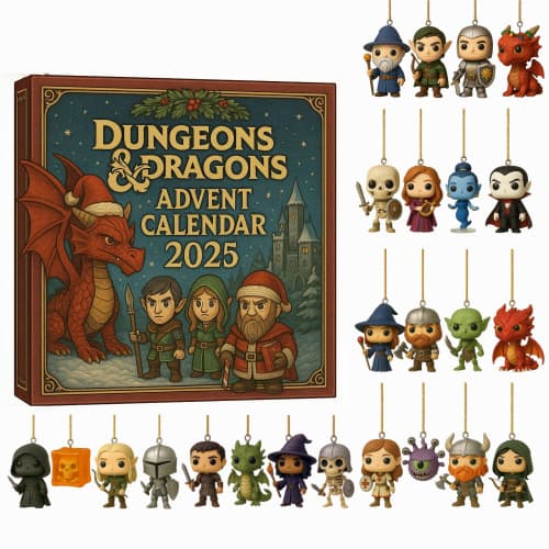 24 st/set Jul Överraskningslåda Akryl Drakprydnader Adventskalender - C