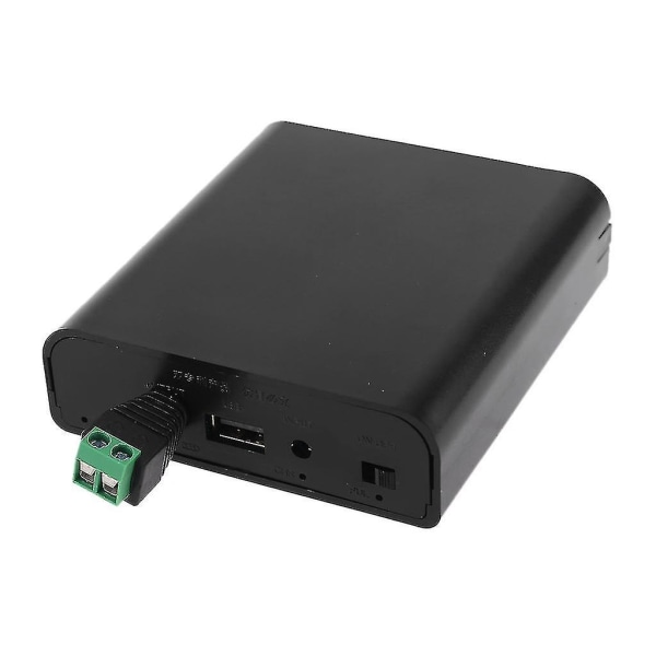 Universal USB Dc 7.4v 8.4v Output 4x 18650 Batterier Diy Power Bank Laddare för mobiltelefon Tablet Cykel Led-ljus