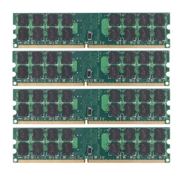 16gb 4x4gb Pc2-6400 Ddr2 800mhz 240pin För Amd Dedikerad Desktop Memory Ram 1.8v Sdram Endast för Amd