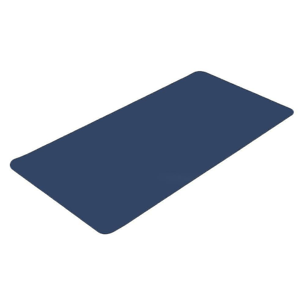 Enfärgad Vändbar halkfri datorspelmusmatta Musmatta Skrivbordsmatta (storlek, färg: 40 X 80 cm-blå Gul
