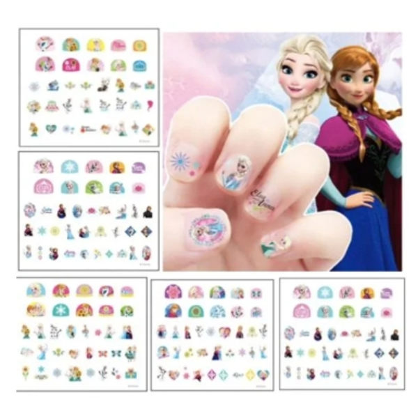 Nagelkonstdekaler för kvinnor och små flickor, festpresenter, designer-nagelkonsttillbehör, designtillbehör