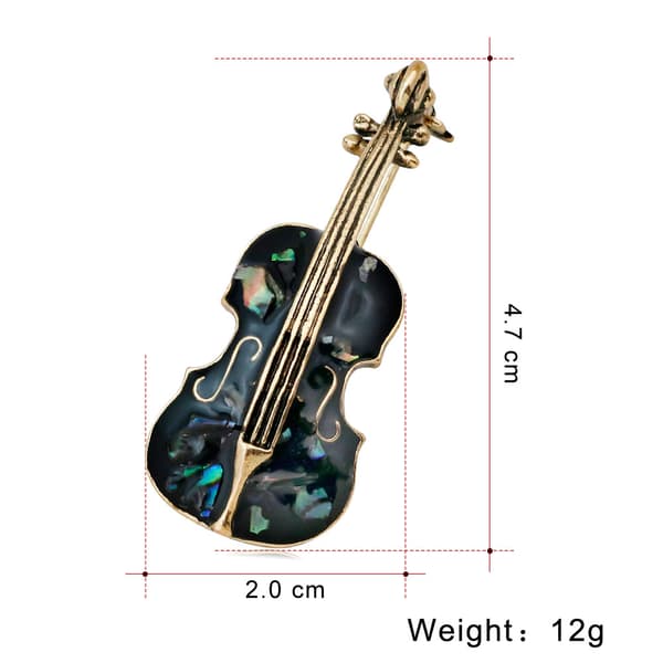 Sort Cello Knapper Brosche, Skjorte Knapper, Sikkerhedsnål, Preven