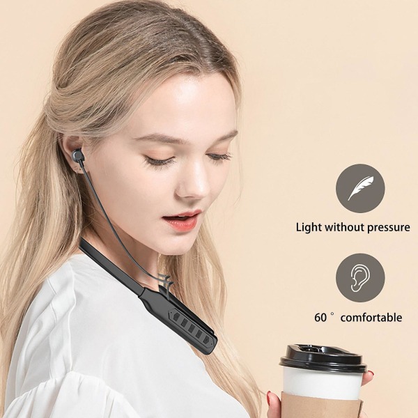 Hörlurar Trådlös Bluetooth A16 Bluetooth Headset Halstyp Trådlös Sport Super lång standby-livslängd Intelligent brusreducering Vattentät Sweat Pro