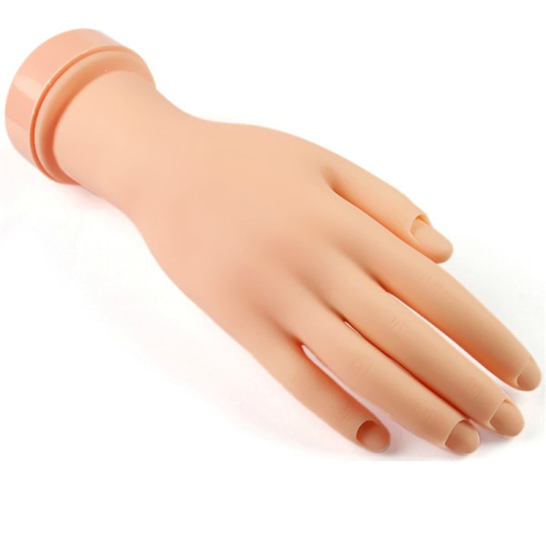 öva fingrar Fake palm anti-real hand modell mjuk hand