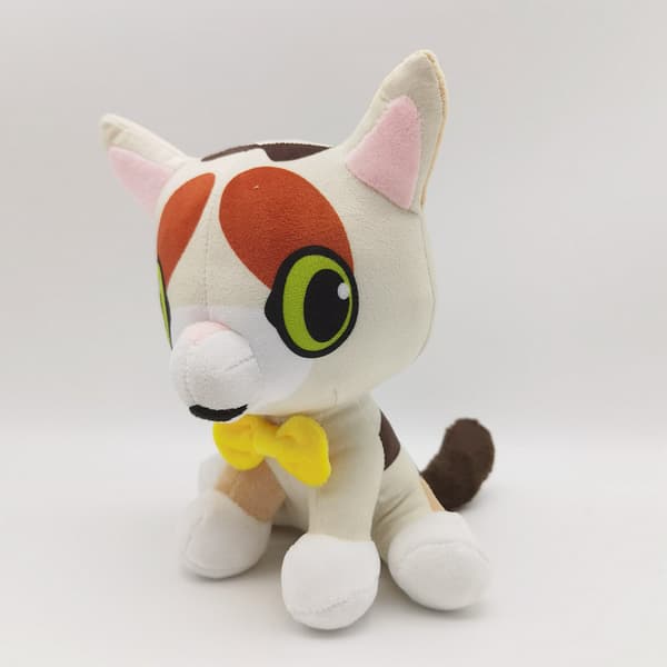 Kat Pludset Kælepude, Blød Kat Fyldt Dyr Kawaii Killing