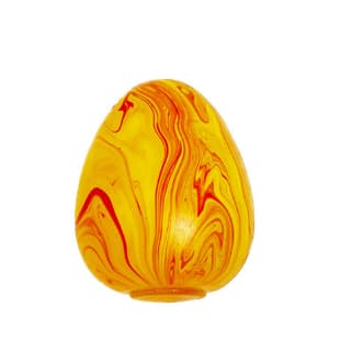 1 Marmorerad Äggklämleksak Orange