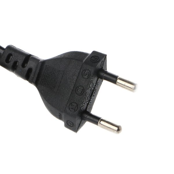 1,5 m Figur 8 Power Kabel Euro Eu Europeisk 2-stifts AC-kontakt