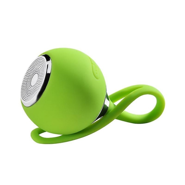 Bärbar mini vattentät Bluetooth TF-korthögtalare utomhus HiFi-spelare | Bärbara högtalare (grön)