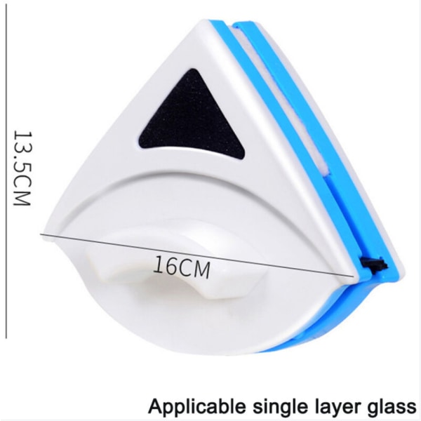 Fönsterrengöring Dubbelsidig glastorkare Magnetiska rengöringsverktyg Ytrengöringsborste för höghus dubbelglasade fönster