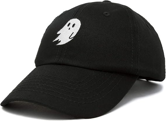Spøgelsesbroderi Dad Hat Baseball Cap Sød Halloween