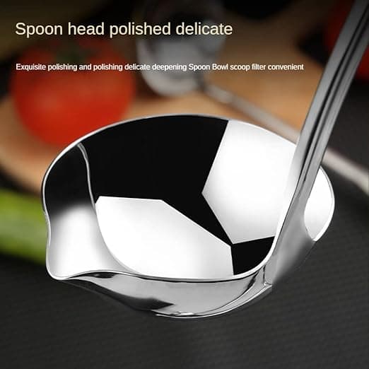 304 Rostfritt Stål Köksoppa Slev Punch Soppa Slev Illuminat