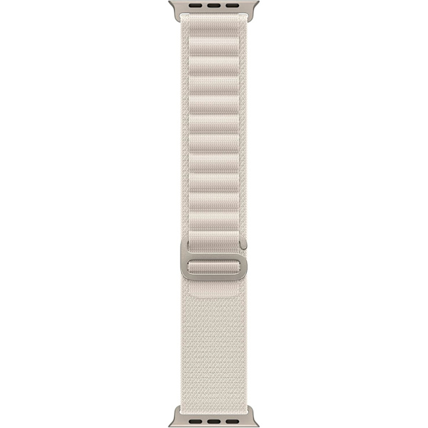 Apple Watch 49mm Starlight Alpine Loop