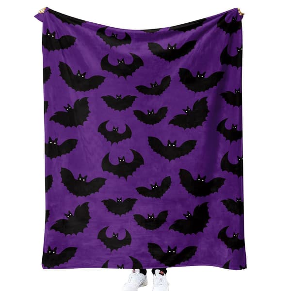 150CM x 200CM Halloween Tæppe, Perfekt til Sofaer og Senge - 65