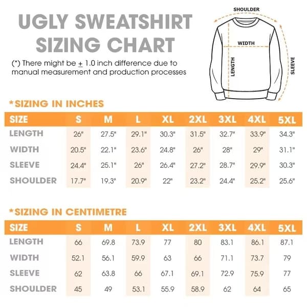 Jule 3D Print Mønster Herre Crew Neck Sweatshirt - Løs Pasform Langærmet Pullover - Style 9 - Størrelse L Style 9 L