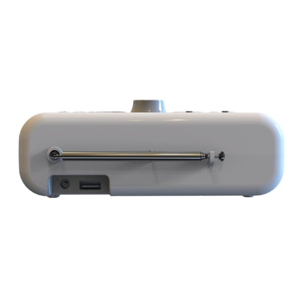 FM-radio med Bluetooth-strömning, LED-display, väckarklocka, Hi-Fi-högtalare