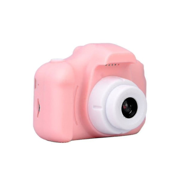 Digitalkamera för barn, spela in minnen (måste köpa minneskort själv 1 st, rosa)