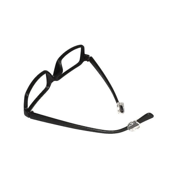 12 par glasögon örongrepp, halkskyddande elastiska komfort glasögonhållare, glasögon öronkrok