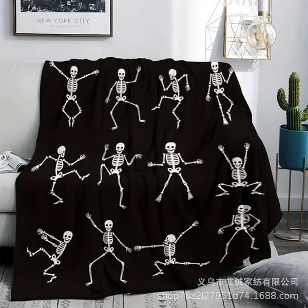 75CM x 100CM Halloween-teppe, perfekt for festsofaer-2