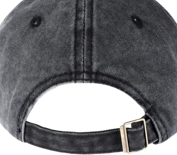 Unisex Justerbar Vasket Slitt Baseballcaps Bomullsdenim