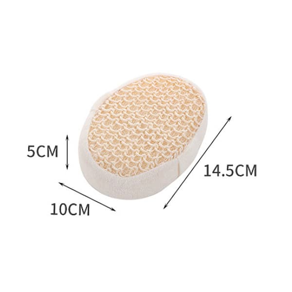 2 sisal svampe badebolde, badebolde, mudderbadprodukter