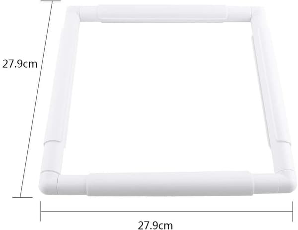 Universal Klämma Ram Korsstygn Ram Plast Broderi Squar