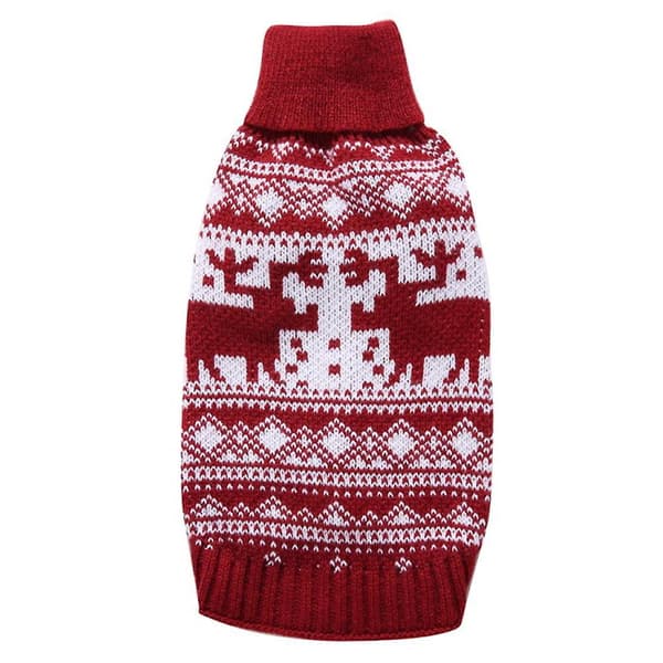 Jul Husdjur Vinter Julkläder Klassisk Varm