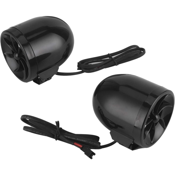 Motorcykel Bluetooth -högtalare 12V Bluetooth högtalare Ljud Musikförstärkare Högeffektiv högtalare med ljuseffekt