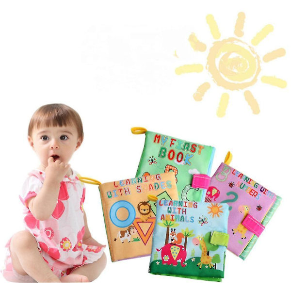 Shxx 4-pack baby shower , giftfria mjuka baby , leksaker för tidiga lärande, vattentäta baby , badleksaker för barn Födelsedagspresenter Xq-bj2