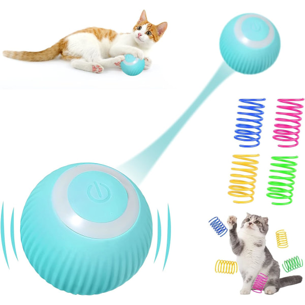 interaktiva LED kattleksaker Interactive Cat Toys, Cat Ball Automatic with LED Lights