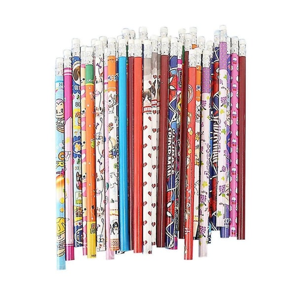 Blandade färgglada pennor 100-pack barnpennor och incitamentpennor för barn Skolhemfest Gi