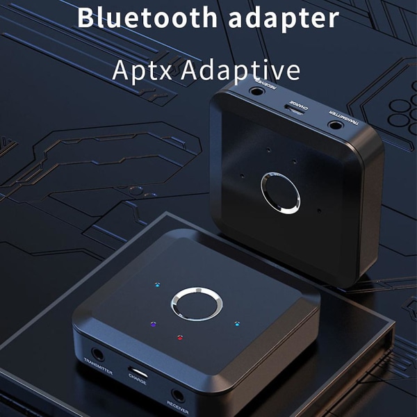 Mini 2-i-1 Bluetooth-kompatibel Adapter Bärbar Trådlös Mottagare För PC Bilbåtar Gym