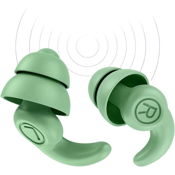 Sömn och ljudkänslighet Brusreducerande öronproppar - ultramjuka, återanvändbara högtroende öronproppar