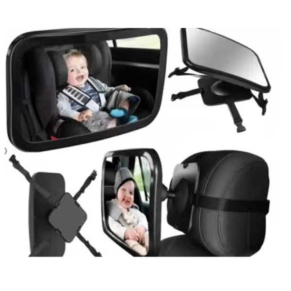Rear Baby Mirror - Bilsäkerhet smaklös babyspegel