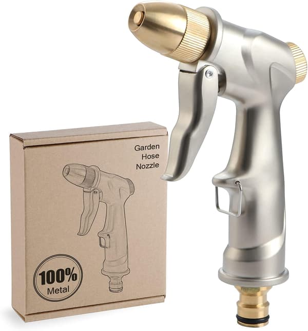 Metallvattenpistol, Högtrycksspruta, Robust Trädgårdsspruta