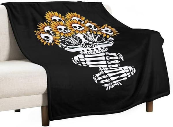 75CM x 100CM Halloween-teppe, perfekt for festsofaer-6