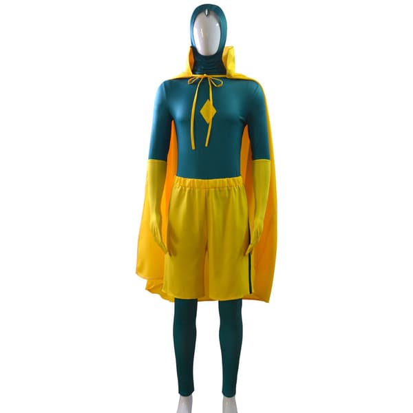 Wanda Vision Cosplay Jumpsuit Halloween Performance Kostym XS