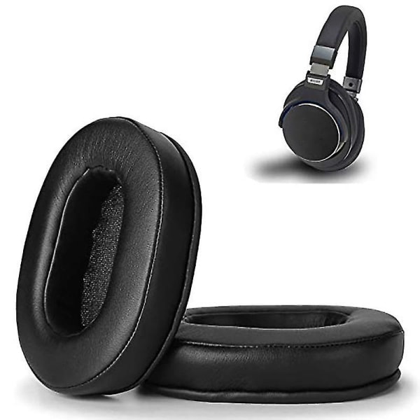 Ersättnings öronkuddar för Ath M50x Passar Audio Technica M40x M30x Svart