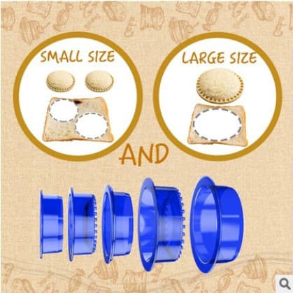 Brødsandwichform - Uncrustables Barne-sandwichkutter - Sandwic