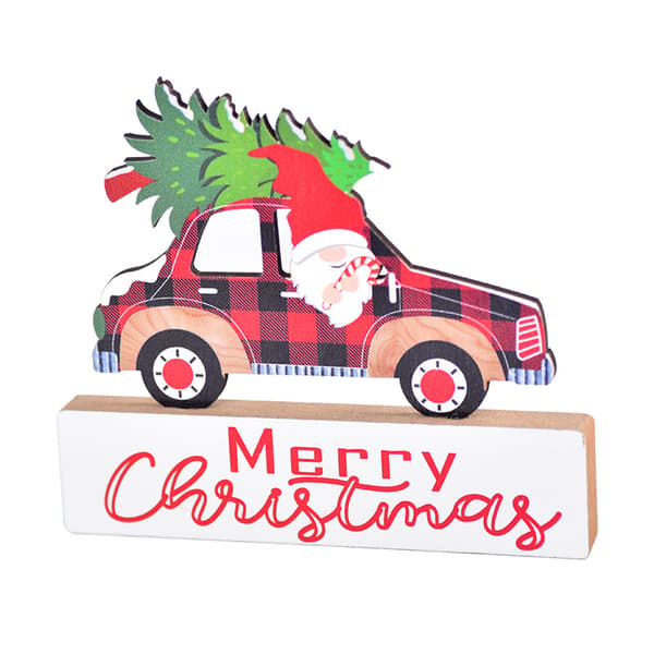 3-pack Julbordspynt Dekoration Mittpunkt Tomte Jultomte