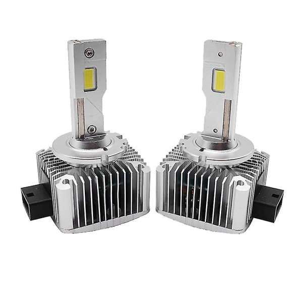 D1s Led Strålkastare Hid D1s/r Billampa Led 8000lm Csp Chip 6000k Vit