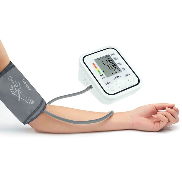 Blodtrycksmanschett Monitor Meter Tonometer Ärmar Sphygmomanometer Bälte