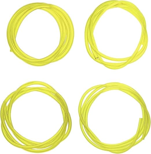 4 st Bränsleslang, Bränsleslang, 2 x 3,5 mm, 2,5 x 5 mm, 3 x 5 mm, 3 x