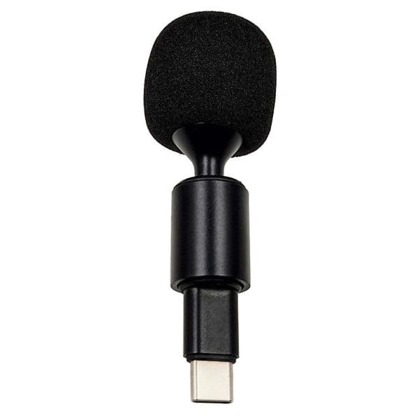 Minimikrofon böjbar flexibel 3,5 mm-jack Aux 4-polig/ 3-polig/typ C-mikrofon